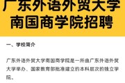 广东外语外贸大学南国商学院2025年新媒体与国际传播学院招聘启事(急招）