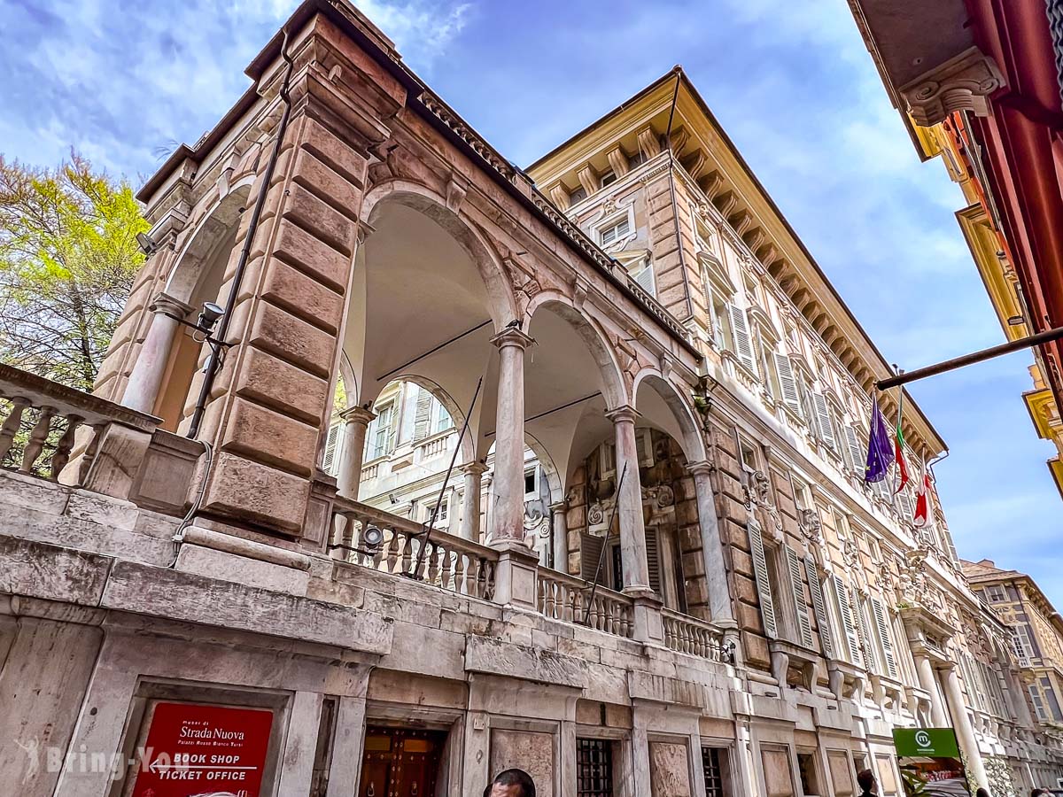 热那亚必去景点｜加里波底路（Via Garibaldi）｜白宫（Palazzo Bianco）