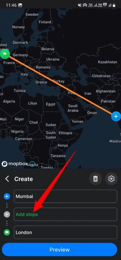 添加停靠站 1 best apps to create awesome animated travel route map