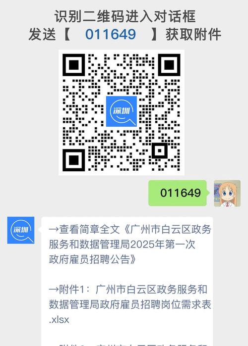 2025年广州市白云区政务服务和数据管理局第一次政府雇员招聘补录公告