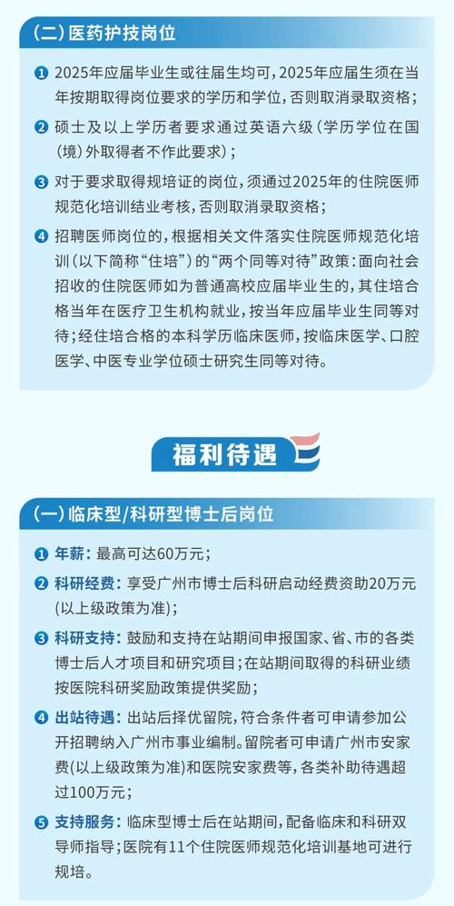 广州市红十字会医院2025年招聘博士后