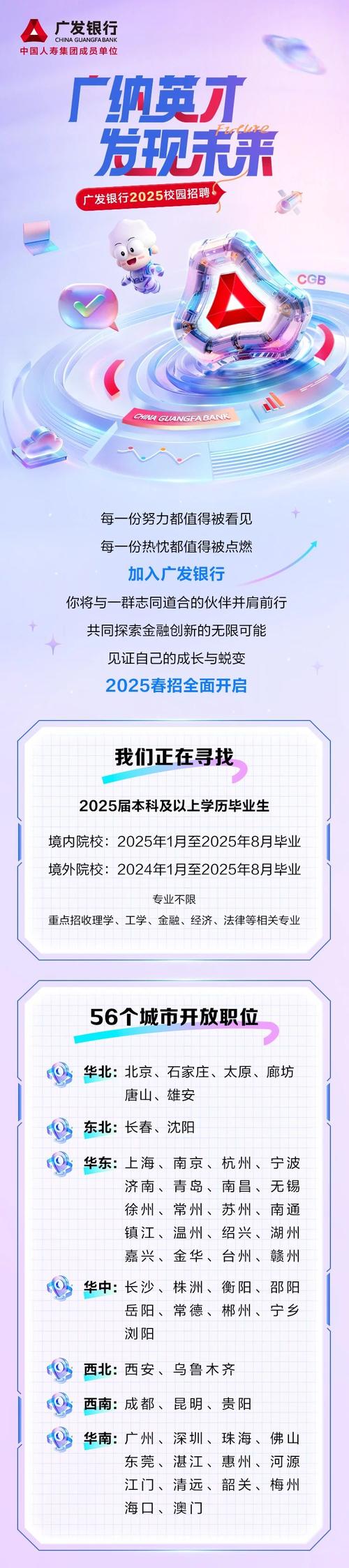 2025年广州银行人才招聘公告(5.30)