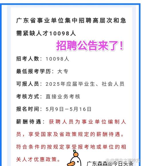 广东省国防工业职工大学2025年职能岗招聘公告
